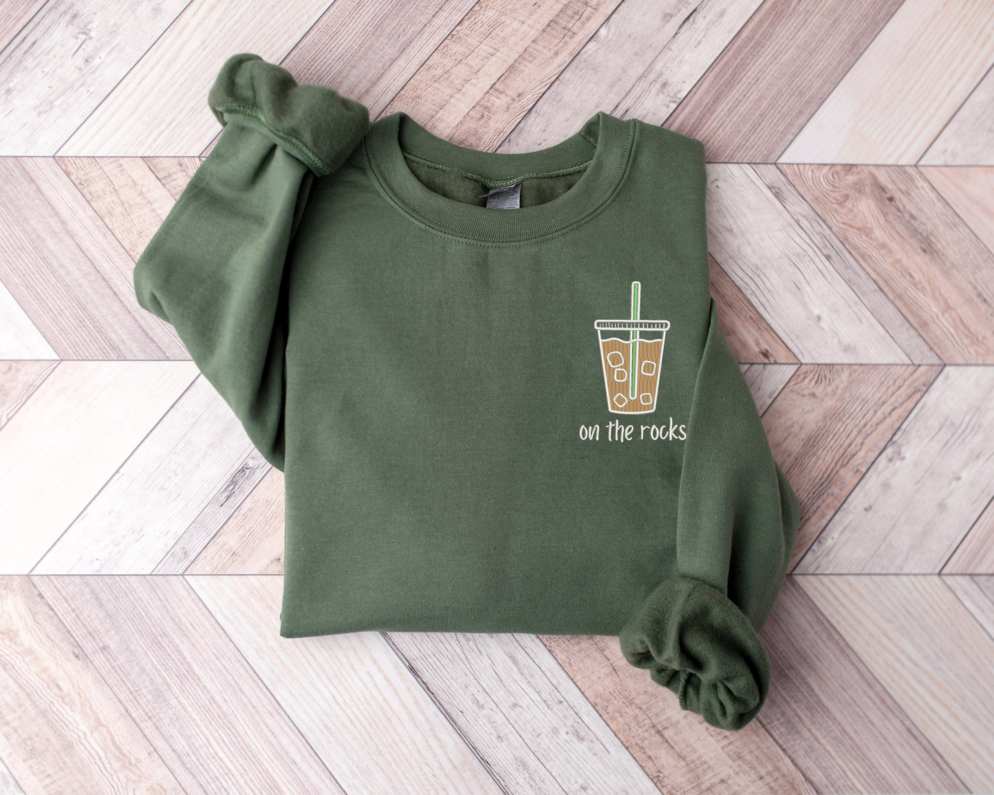 On The Rocks Coffee Sweatshirt