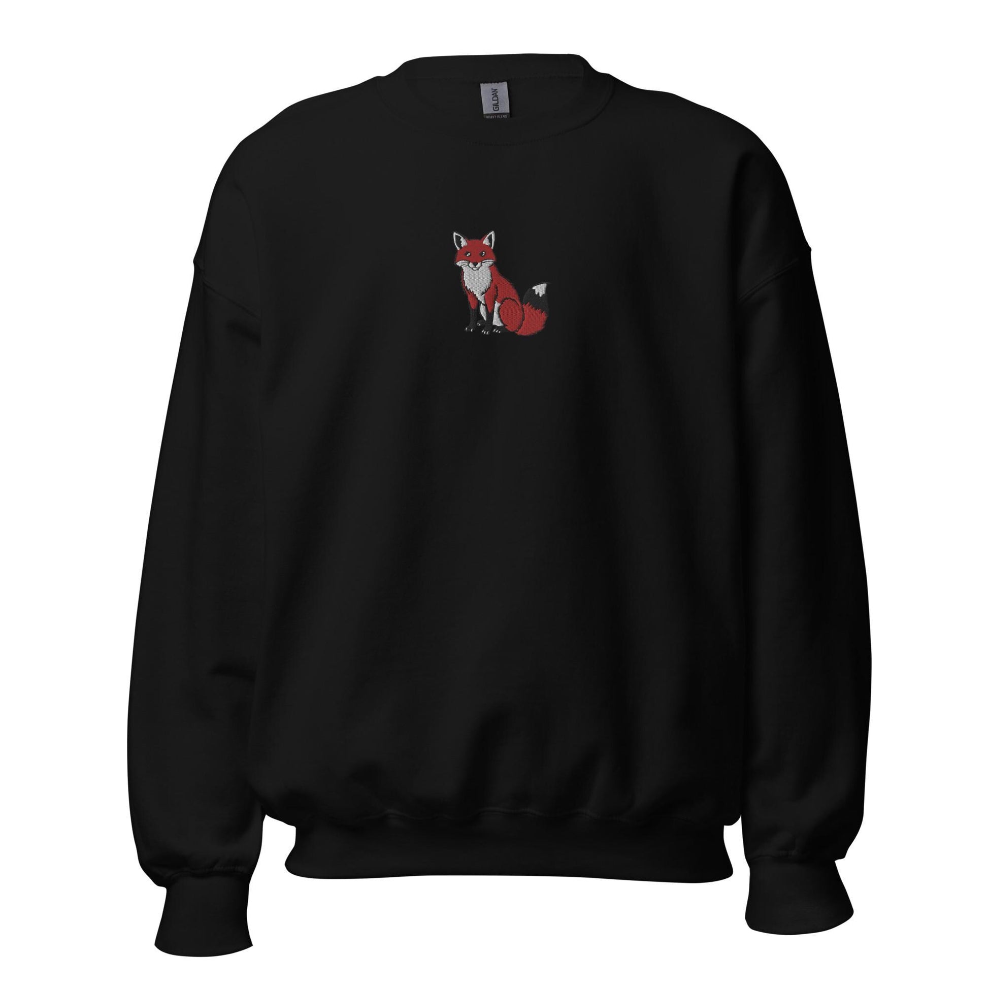 Fox Embroidered Unisex Sweatshirt