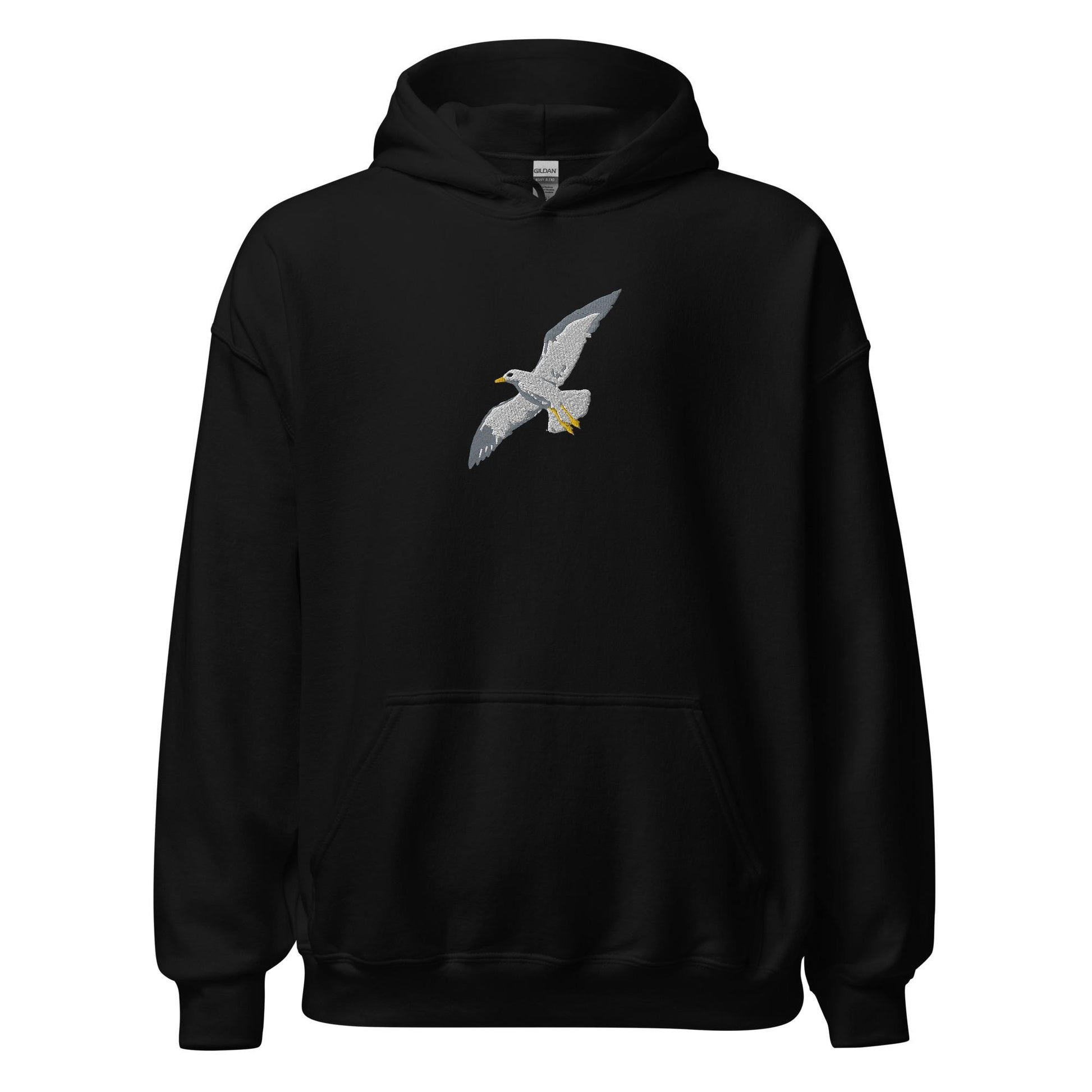 Embroidered Bird Hoodie