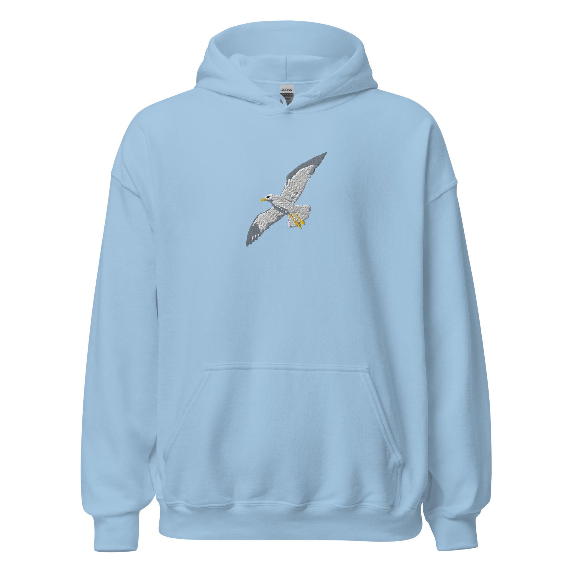 Embroidered Bird Hoodie